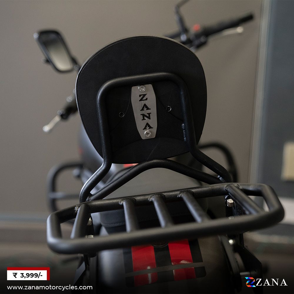 Top Rack with Pillion Back Rest for Kawasaki Vulcan 650 - ZI-8332