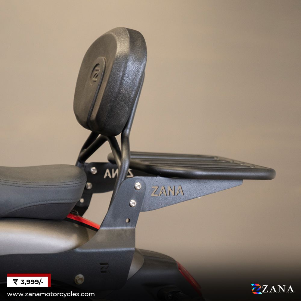 Top Rack with Pillion Back Rest for Kawasaki Vulcan 650 - ZI-8332