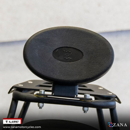 Top Rack with Plate Compatible with Pillion Backrest for Kawasaki Vulcan 650 - ZI-8310