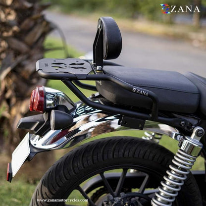 Top Rack with Plate New W-1 CB350 H'NESS HONDA Split Seat Version - ZI-8130