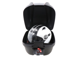 Top case 29L Journey With Universal base plate - Hepco Becker - 610206 00 01 - Riders Junction