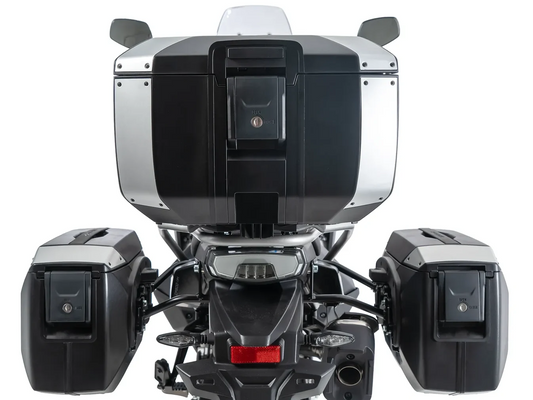 Top Case 40L for Smartrack XCORE Black/Silver - Hepco Becker - 610297 00 00