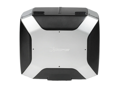 Top Case 40L for Smartrack XCORE Black/Silver - Hepco Becker - 610297 00 00