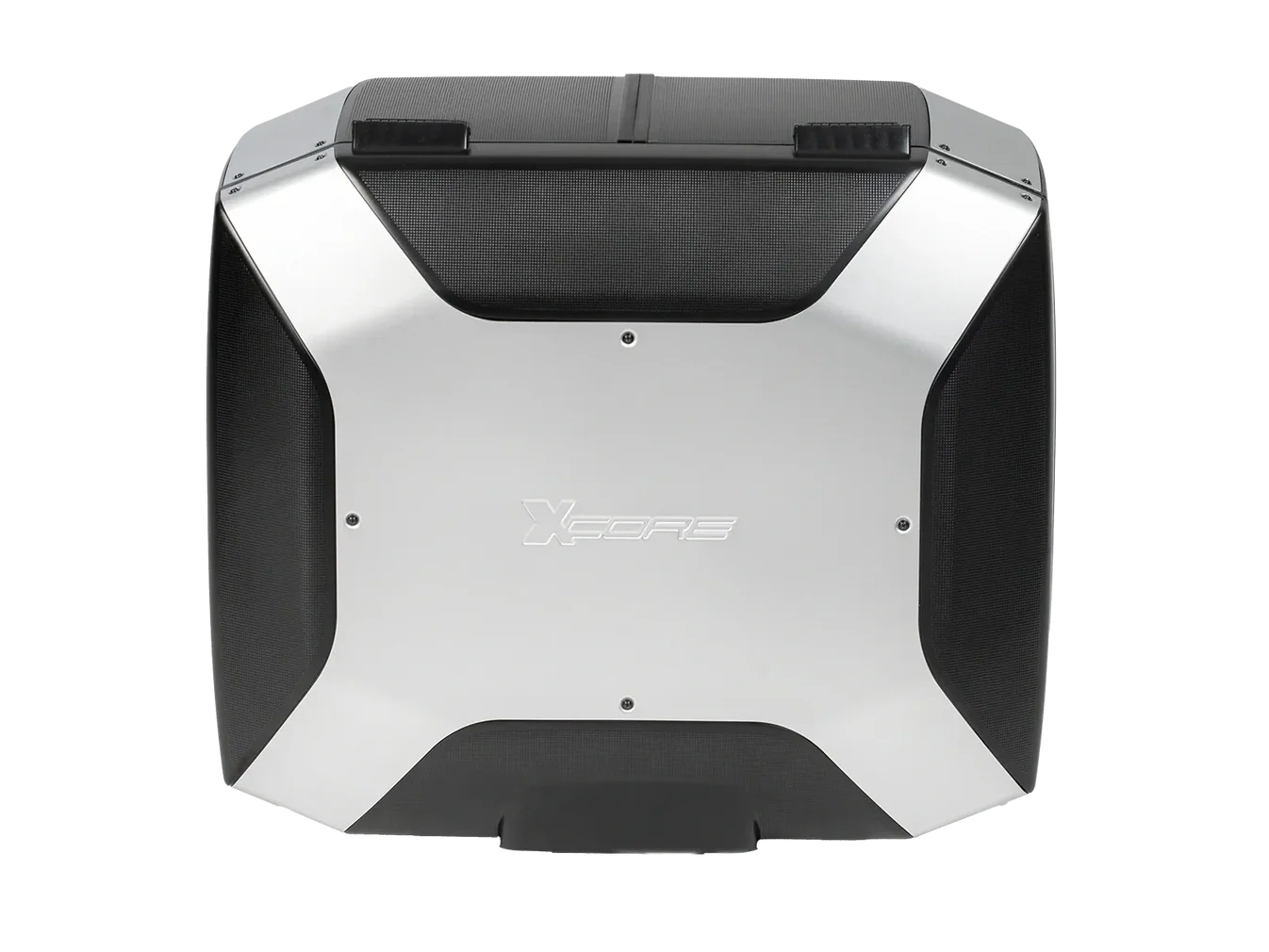 Top Case 40L for Smartrack XCORE Black/Silver - Hepco Becker - 610297 00 00