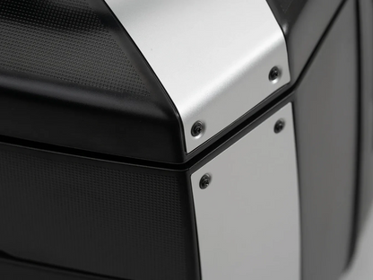 Top Case 40L for Smartrack XCORE Black/Silver - Hepco Becker - 610297 00 00