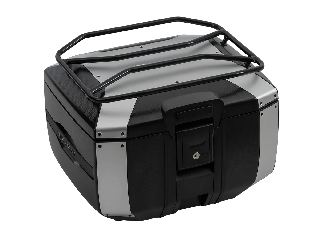 Top Case 40L for Smartrack XCORE Black/Silver - Hepco Becker - 610297 00 00