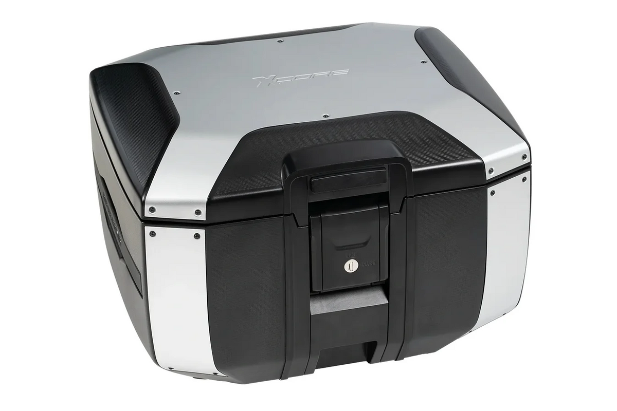Top Case 40L for Smartrack XCORE BlackSilver - Hepco Becker - 610297 00 00