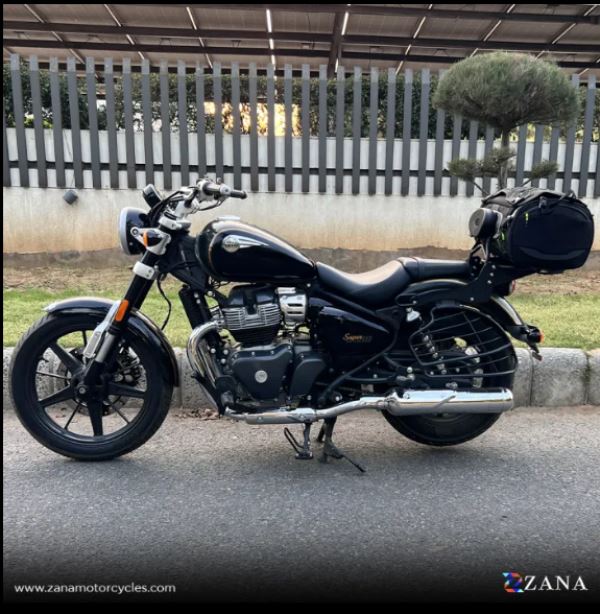 Top Rack With Pillion Backrest For Royal Enfield Super Meteor 650 - ZI-8286