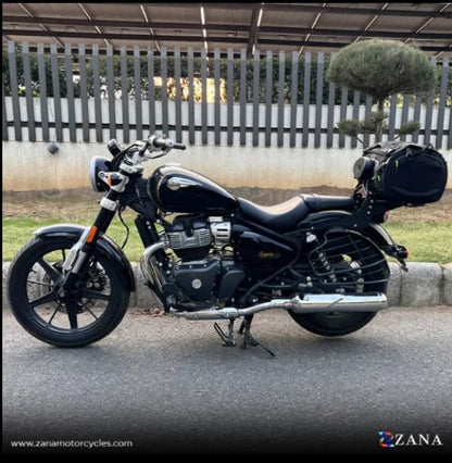 Top Rack With Pillion Backrest For Royal Enfield Super Meteor 650 - ZI-8286
