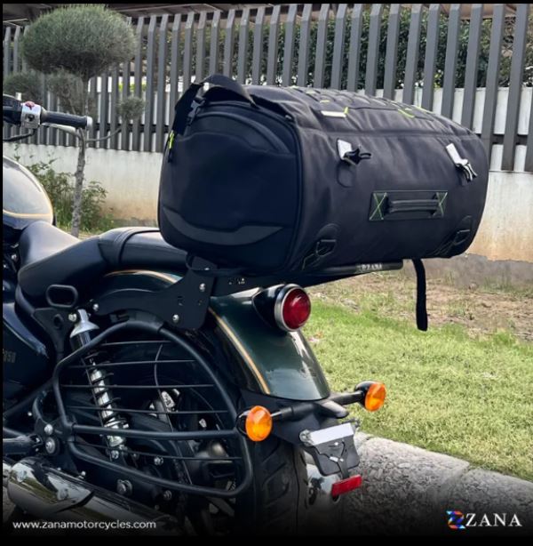 Top Rack With Pillion Backrest For Royal Enfield Super Meteor 650 - ZI-8286