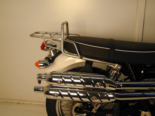 Topcase carrier Tube Type Chrome Triumph Thruxton - Hepco Becker - 650789 01 02
