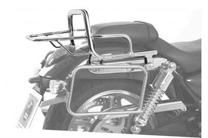 Topcase carrier Tube Type Chrome Triumph Thunderbird 1600 - Hepco Becker - 650720 01 02
