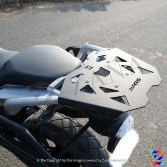 Toprack Plate New Black For BMW G310GS - ZANA, ZI-8103 - Riders Junction