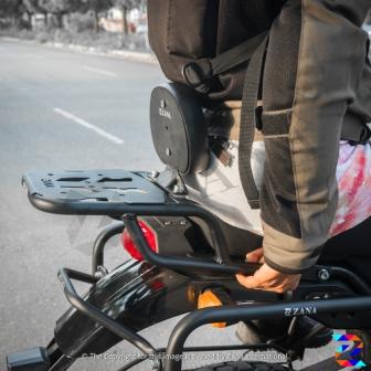 Toprack W-1 Compatible with Pillion Backrest Himalayan BS6 2021 - ZANA - ZI-8087 - Riders Junction