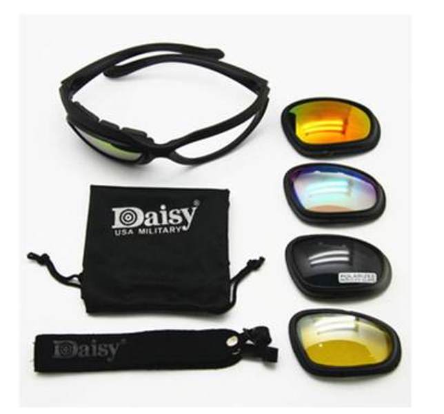 Trek N Ride Daisy Tactical Goggles- Sports Sunglass - DSYGGL