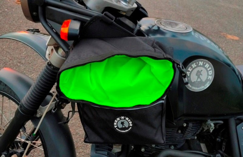 Trek N Ride Empocher (Left) Tank Bag for Royal Enfield Himalayan – Waterproof -  HMEMPR-WP-L