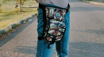 Trek N Ride Hydration Pack (3L) and Thigh Bag Combo