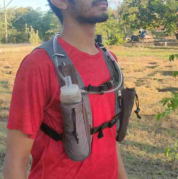 Trek N Ride Hydration bag – Ultra Bag + Bladder + Collapsible Bottles (2) - HYDBGUTR-BLDBT