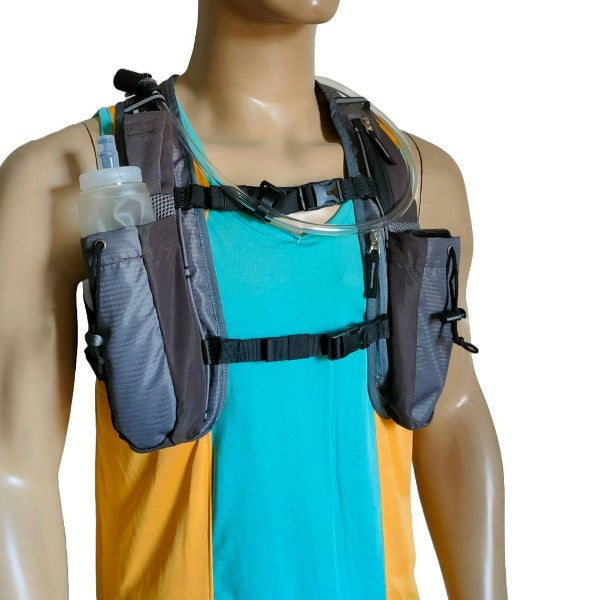 Trek N Ride Hydration bag – Ultra Bag + Bladder + Collapsible Bottles (2) - HYDBGUTR-BLDBT