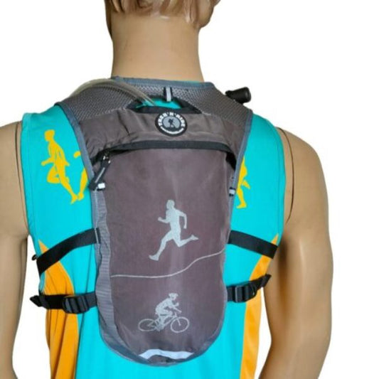 Trek N Ride Hydration bag – Ultra Bag + Bladder + Collapsible Bottles (2) - HYDBGUTR-BLDBT