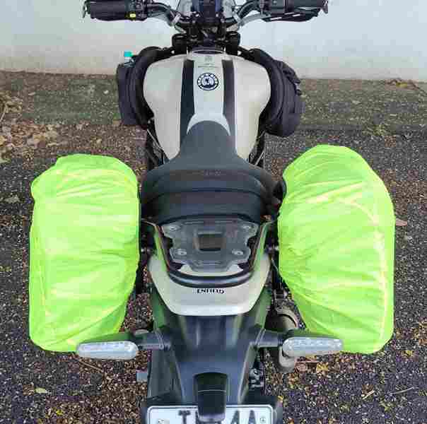 Trek N Ride Minimalist Motorcycle Saddle Bag – Waterproof - MMSTSBG