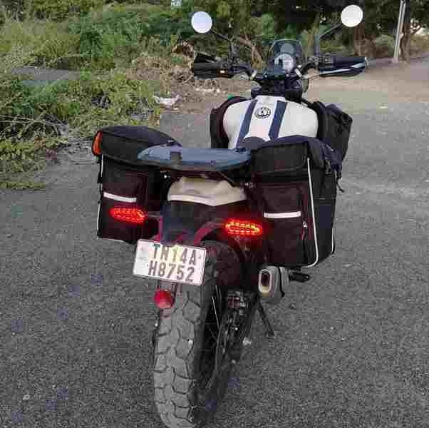 Trek N Ride Minimalist Motorcycle Saddle Bag – Waterproof - MMSTSBG