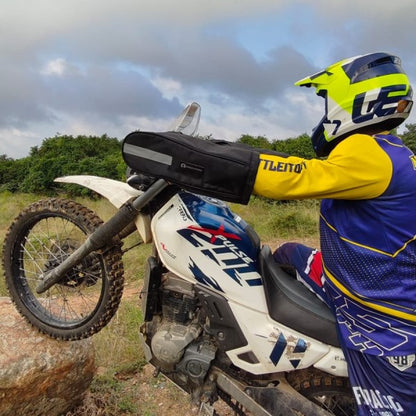 Trek N Ride Motorcycle Handlebar Muffs (Mitts) for Winter and Snow Riding-HDLBRMF