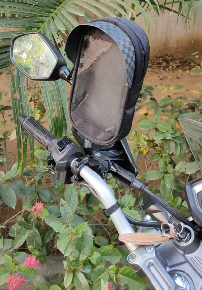 Trek N Ride Motorcycle Phone Case – Rear View Mirror - MCPHCSRW