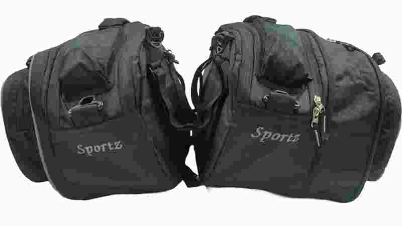 Trek N Ride Motorcycle Saddle Bag and Tank Bag Combo