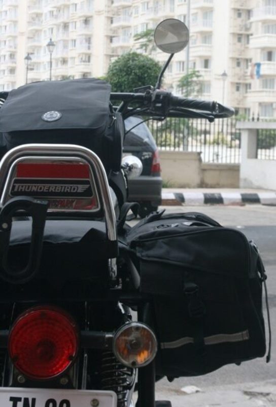 Trek N Ride Motorcycle Waterproof Saddle Bag – Classiq (45Ltrs) - MCSDLBG-CQ