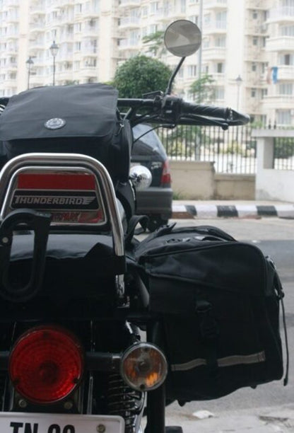 Trek N Ride Motorcycle Waterproof Saddle Bag – Classiq (45Ltrs) - MCSDLBG-CQ