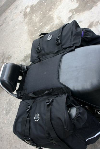 Trek N Ride Motorcycle Waterproof Saddle Bag – Classiq (45Ltrs) - MCSDLBG-CQ