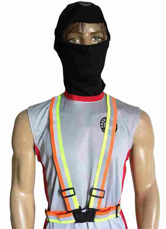 Trek N Ride Safety Reflective Belt Jacket - Orange - RFBT-OR