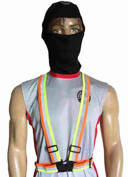 Trek N Ride Safety Reflective Belt Jacket - Orange - RFBT-OR