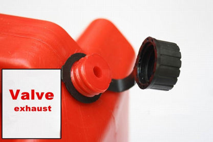 Trek N Ride Universal Fuel Jerry Can – 5 Litres - Red -JCN-5RD