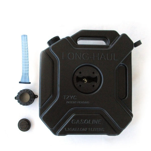 Trek N Ride Universal Fuel Jerry Can – 5 Litres - Black - JCN-5BK