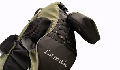 Trek N Ride Waterproof Saddle Bag and Tail Bag – Lamah (75Ltrs) - MCTLBG-LM