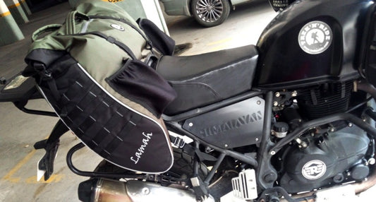 Trek N Ride Waterproof Saddle Bag and Tail Bag – Lamah (75Ltrs) - MCTLBG-LM