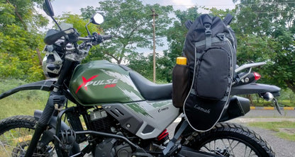 Trek N Ride Waterproof Saddle Bag and Tail Bag – Lamah (75Ltrs) - MCTLBG-LM