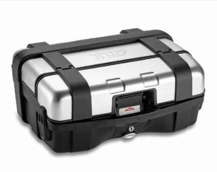 Trekker 33L Silver Top/Side Case- GIVI