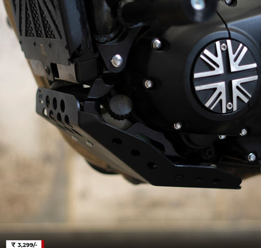 Triumph Speed 400 - Bash Plate - Black - ZI-8365 - Riders Junction