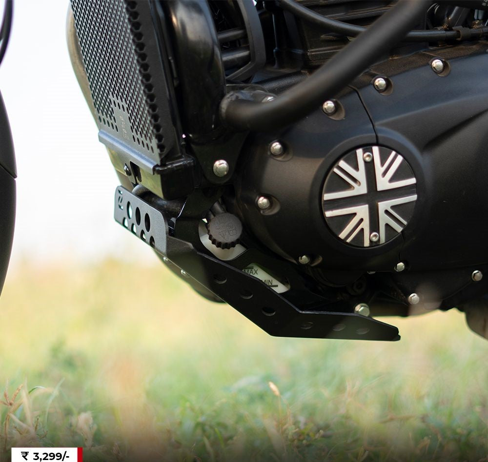 Triumph Speed 400 - Bash Plate - Black - ZI-8365 - Riders Junction