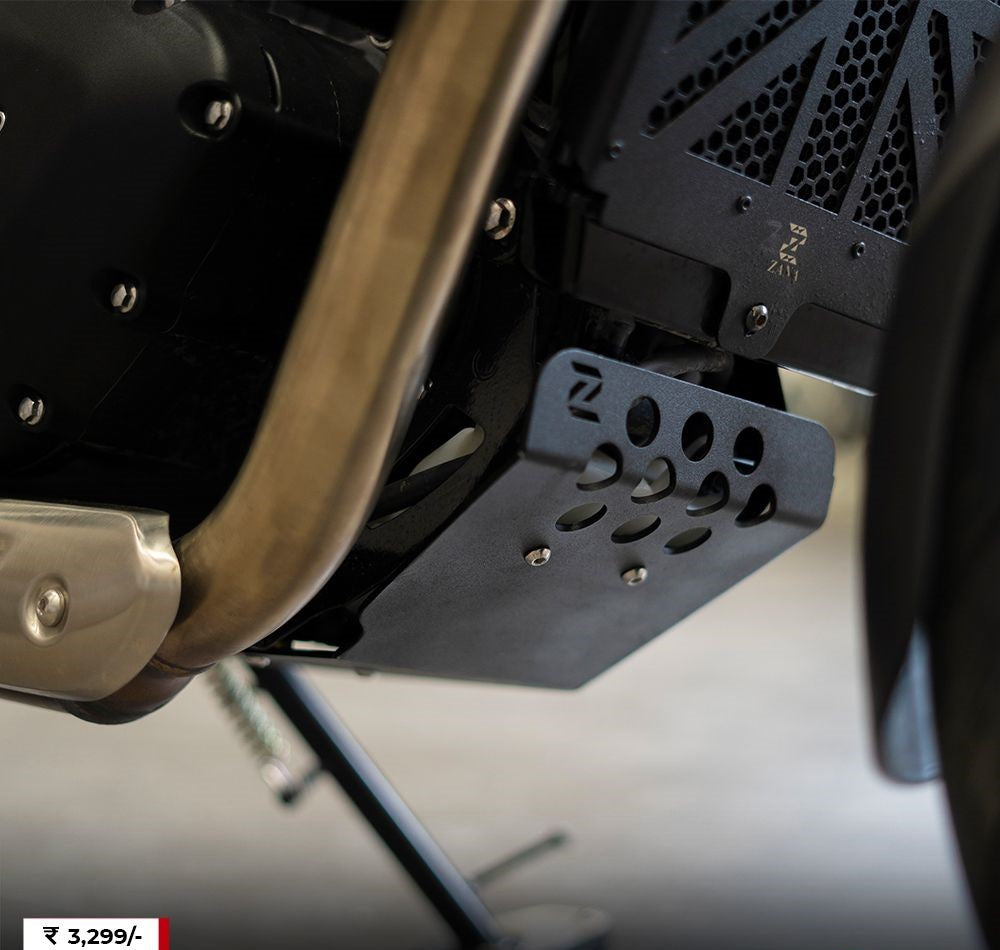 Triumph Speed 400 - Bash Plate - Black - ZI-8365 - Riders Junction