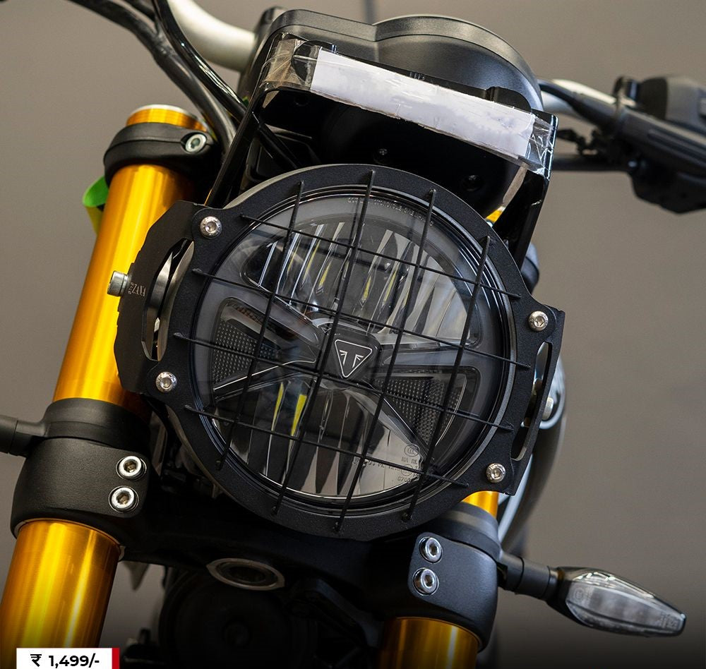 Triumph Speed 400 - Headlight Grill Black - ZI-8371 - Riders Junction