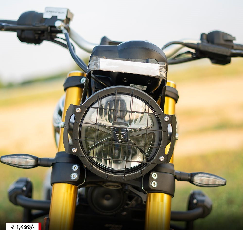 Triumph Speed 400 - Headlight Grill Black - ZI-8371 - Riders Junction