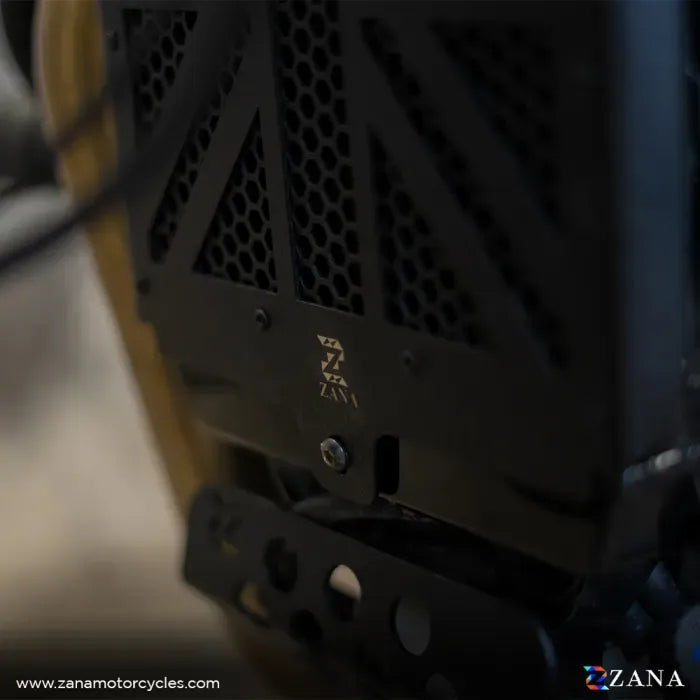 Triumph Speed 400 - Radiator Grill - UK Flag Black - ZI-8368 - Riders Junction