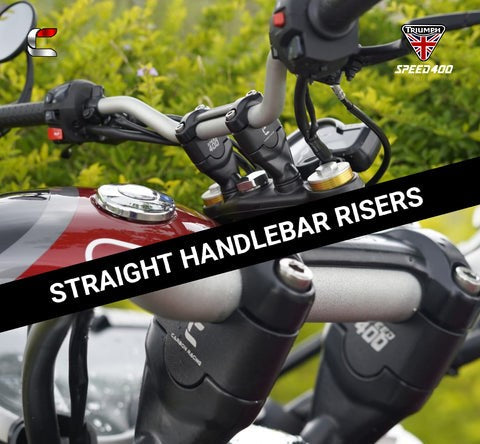 Triumph Speed 400 Straight Handlebar Risers