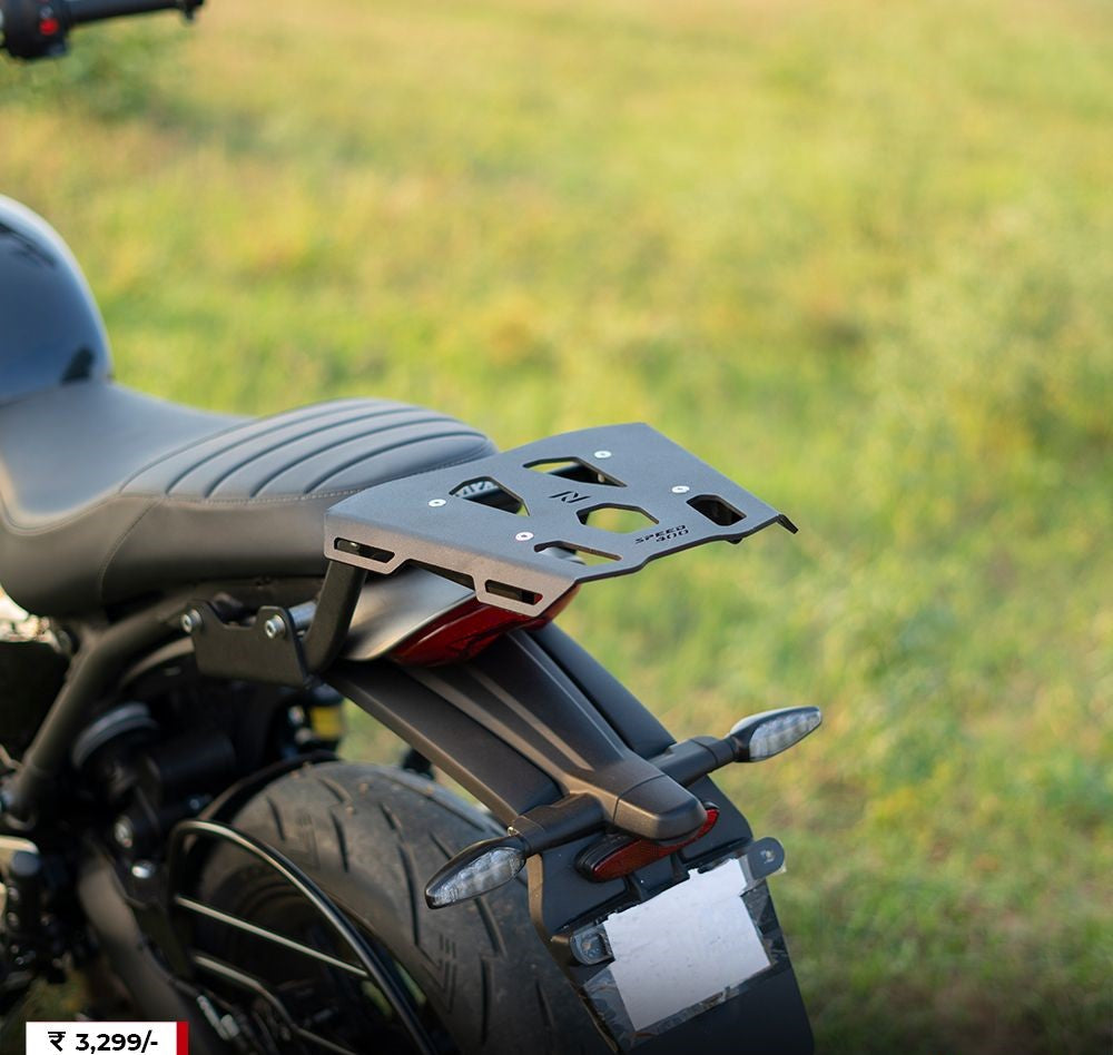 Triumph Speed 400 Top Rack with Plate T-2 ZI-8376 - Riders Junction