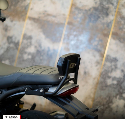 Triumph Speed 400 - Back Rest Black - ZI-8372 - Riders Junction