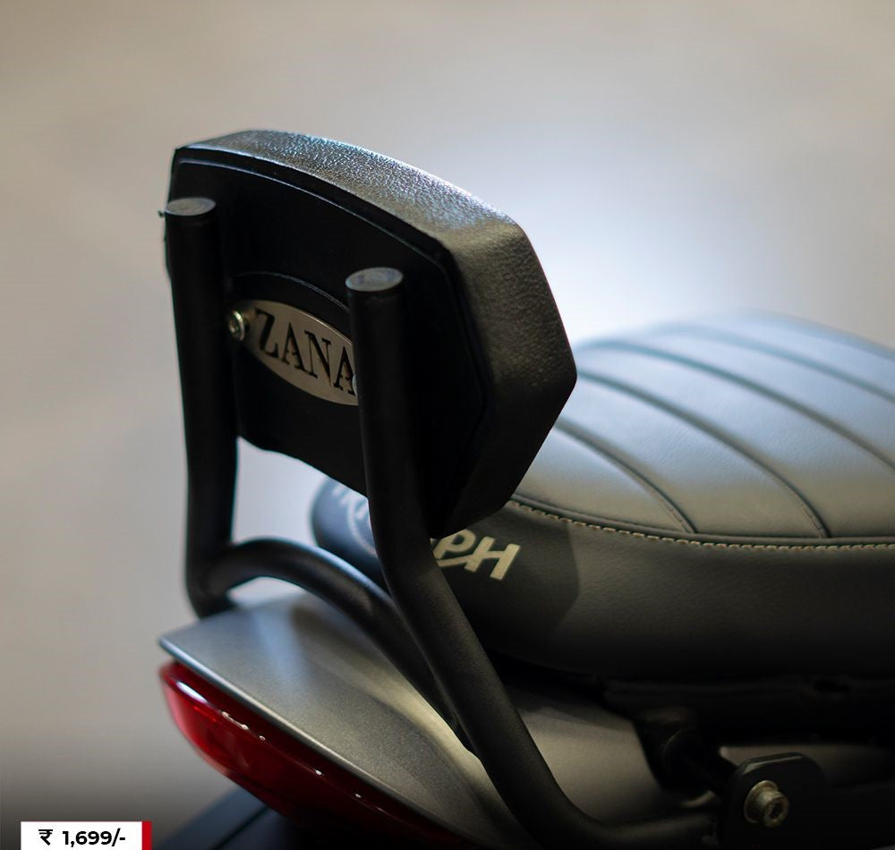 Triumph Speed 400 - Back Rest Black - ZI-8372 - Riders Junction